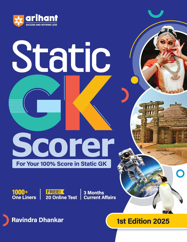 Static GK Scorer | First Edition 2025 | English Medium - Retail Maharaj