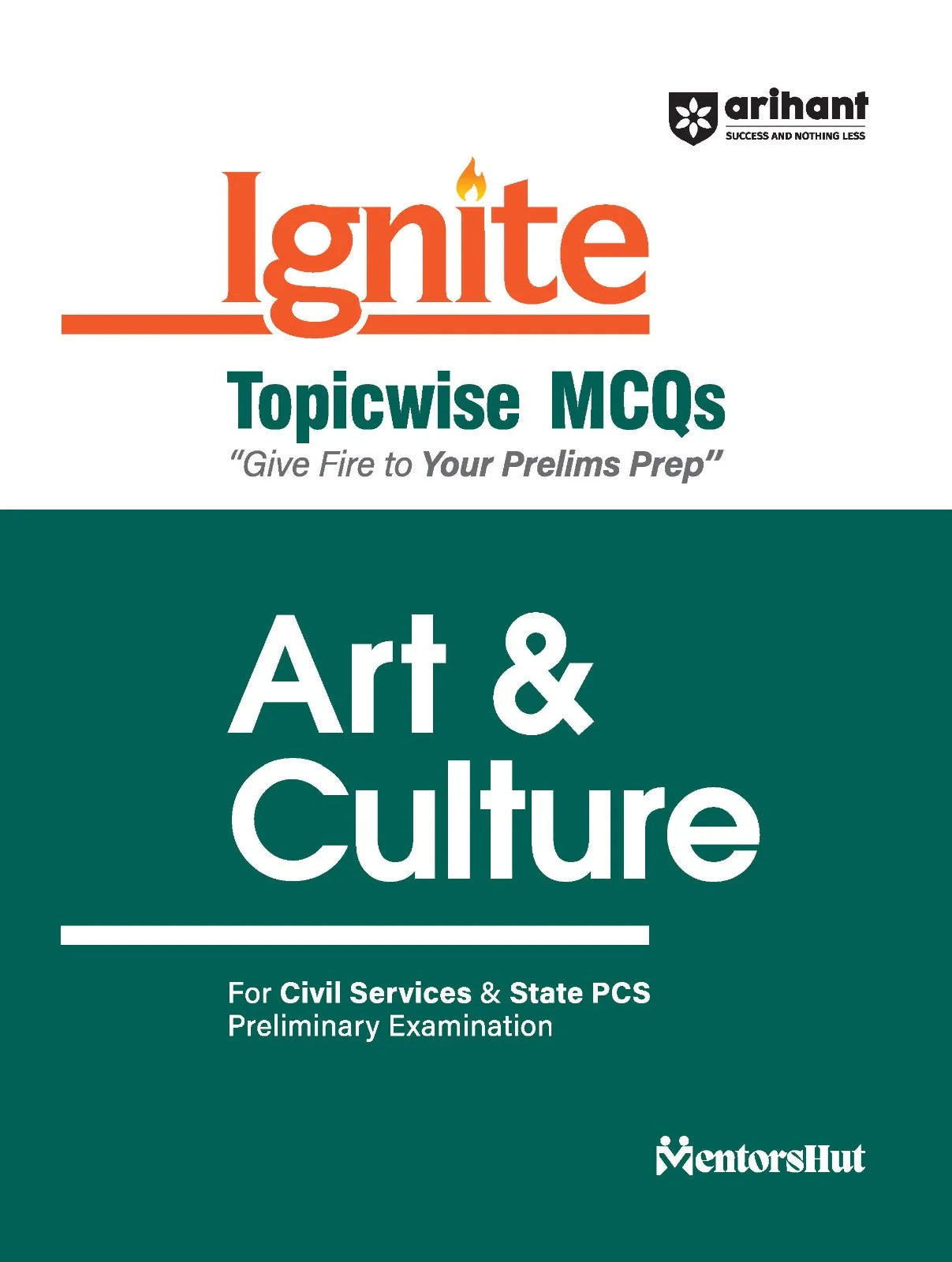 Ignite Topicwise MCQs Art & Culture For UPSC & State Pcs Pre Exams | English Medium - Retail Maharaj