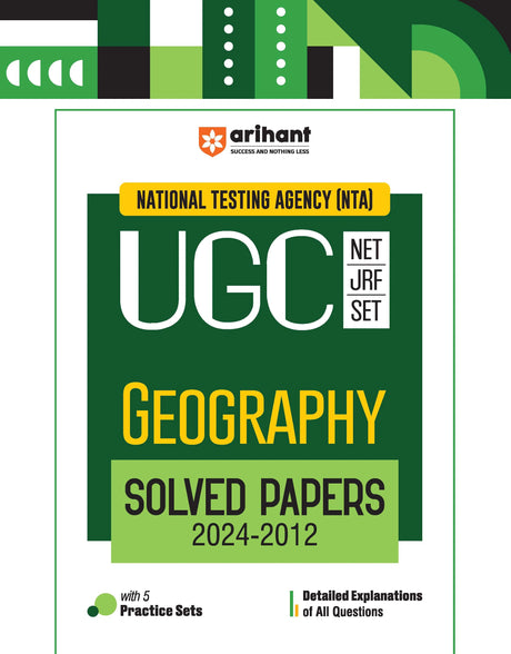 NTA UGC NET /JRF/SET 2025 - Geography Solved Papers (2024-2012) - Retail Maharaj