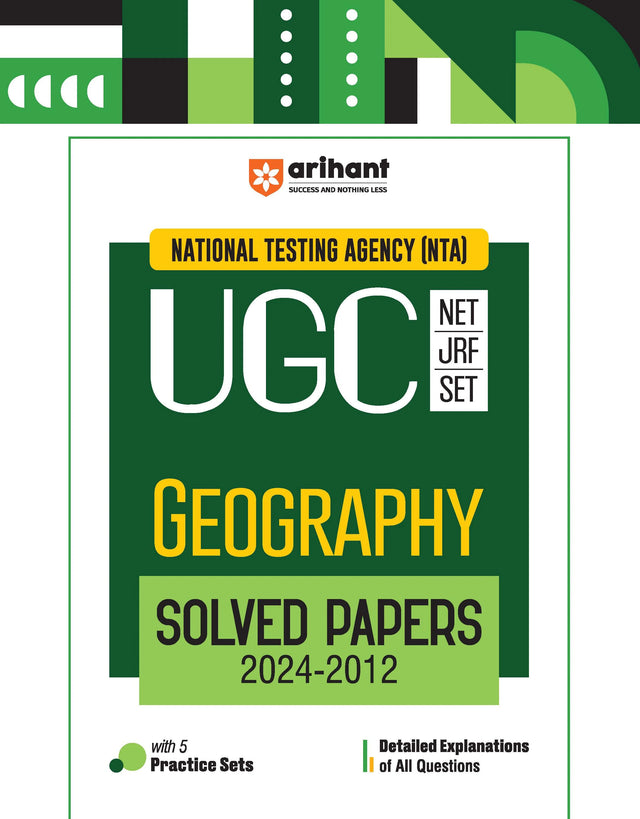 NTA UGC NET /JRF/SET 2025 - Geography Solved Papers (2024-2012) - Retail Maharaj