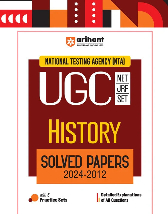 NTA UGC NET /JRF/SET 2025 - History Solved Papers (2024-2012) - Retail Maharaj