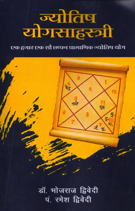 Jyotish Yog Sahastri - 1156 Pramanik Jyotish Yog [Hindi] By Bhojraj Dwivedi, Ramesh Dwivedi - Retail Maharaj