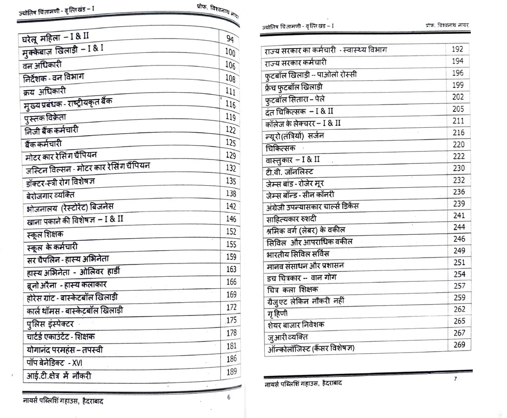 Jyotish Chintamani - Vrithi Khand 1 [Hindi] - Retail Maharaj