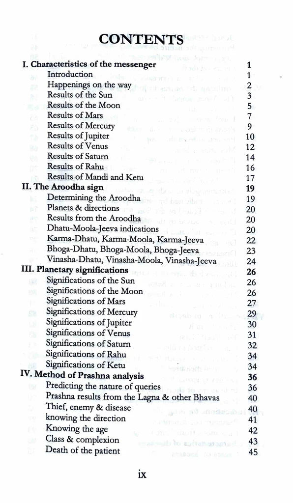 Prashna Margam Bhasha: A unique Malayalam text on Horary astrology [English] - Retail Maharaj