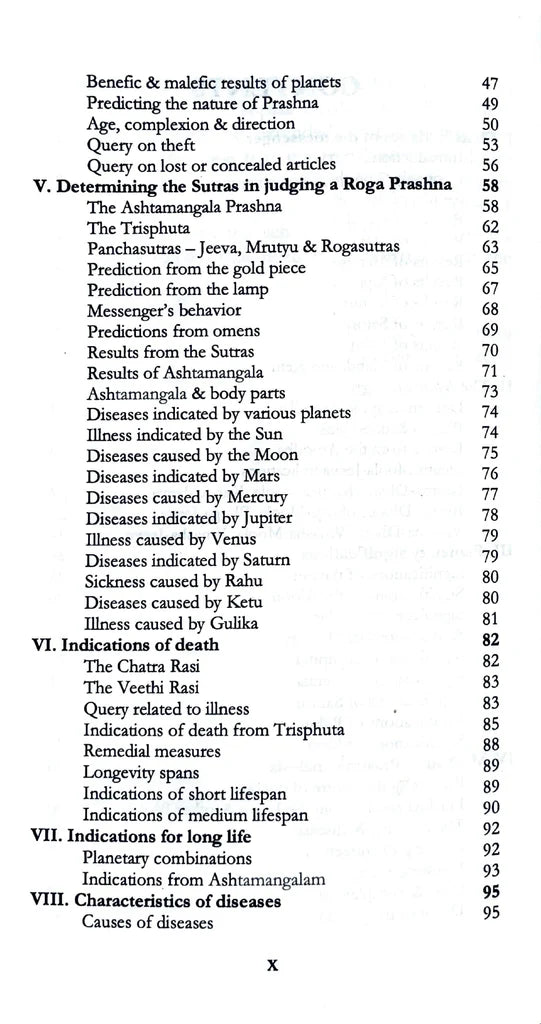 Prashna Margam Bhasha: A unique Malayalam text on Horary astrology [English] - Retail Maharaj