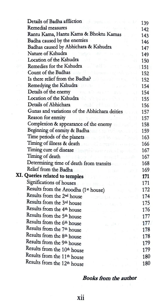Prashna Margam Bhasha: A unique Malayalam text on Horary astrology [English] - Retail Maharaj