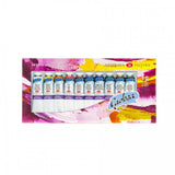Ladoga Acrylic Colour Set of 18ml and 46ml Universal Artist Acrylics for Canvas Wood Paper and Decorative Painting