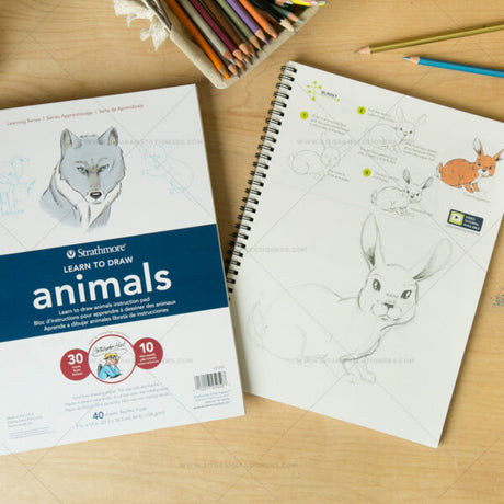 Strathmore Learn to Draw Cartoons, Manga & Animals Pads - Retail Maharaj