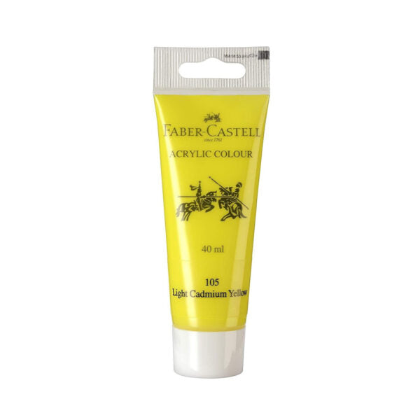 Faber Castell Artist Acrylic Colour Paint 40ml Tube High Pigment Finish