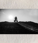 Work Hard – Silhouette of Resolve, Taki – Fine Art Photograph by Sayantan Sengupta - Retail Maharaj