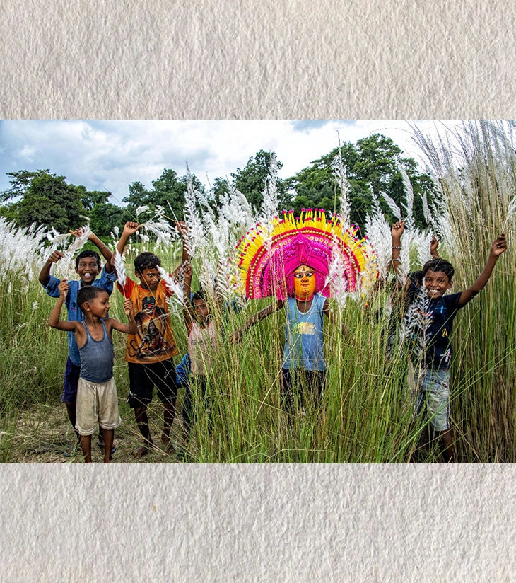 Chhau Mask – Purulia, West Bengal – Limited Edition Fine Art Photograph by Sayantan Sengupta - Retail Maharaj