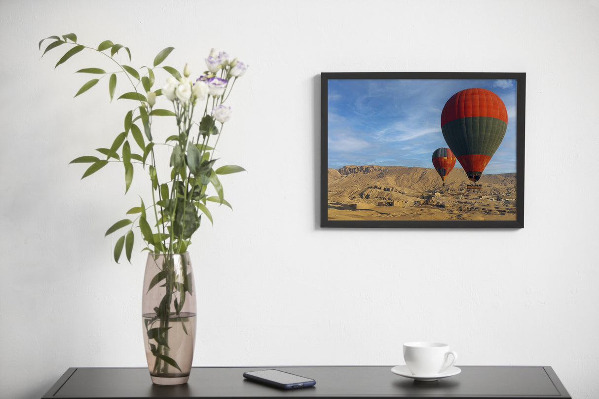 Hot Air Balloon Ride – Luxor, Egypt by Sayantan Sengupta