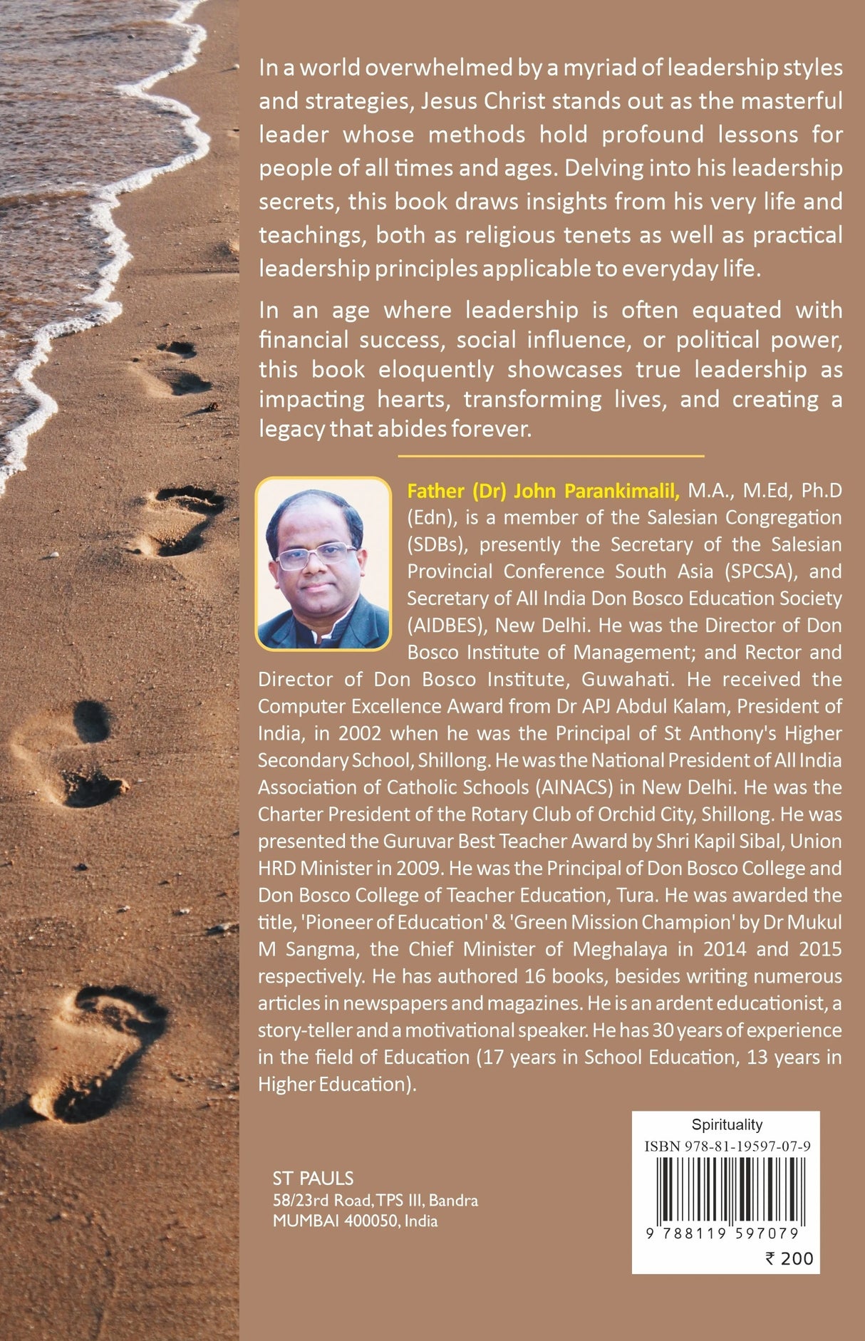 Leading in the Footsteps of Jesus: Timeless Strategies from the World’s Greatest Leader for Today’s Aspiring Champions - Retail Maharaj