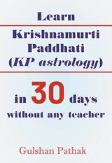 Learn KP Astrology in 30 Days without any Teacher [English] By Gulshan Pathak - Retail Maharaj