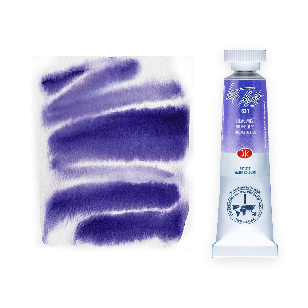 White Nights Granulating Watercolour Tubes 10ml – 33 Individual Shades