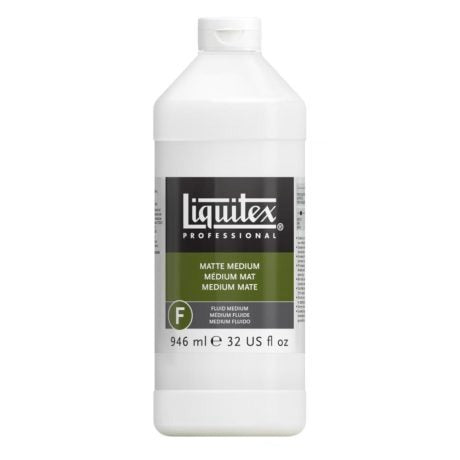 Liquitex Matte Medium Acrylic Paint Extender and Adhesive