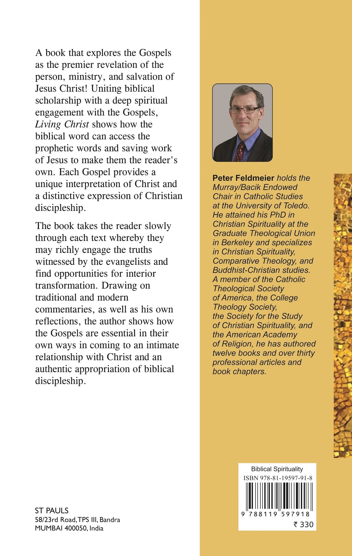 Living Christ: A Spiritual Reading of the Gospels - Retail Maharaj