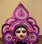 Raahr Devi Shringar – Handcrafted Purulia Chhau Mask | Traditional Divine Feminine Wall Art from Bengal - Retail Maharaj