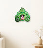 Raahr Haritrupa: The Serene Green Mukhosh | Traditional Purulia Chhau Mask | Symbol of Strength & Fertility - Retail Maharaj