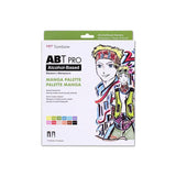 Tombow ABT PRO Alcohol Based Dual Tip Art Markers Palette Set of 12
