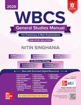 WBCS General Studies Manual [For Preliminary & Main Examinations]2026 (English Version) 10th Edition