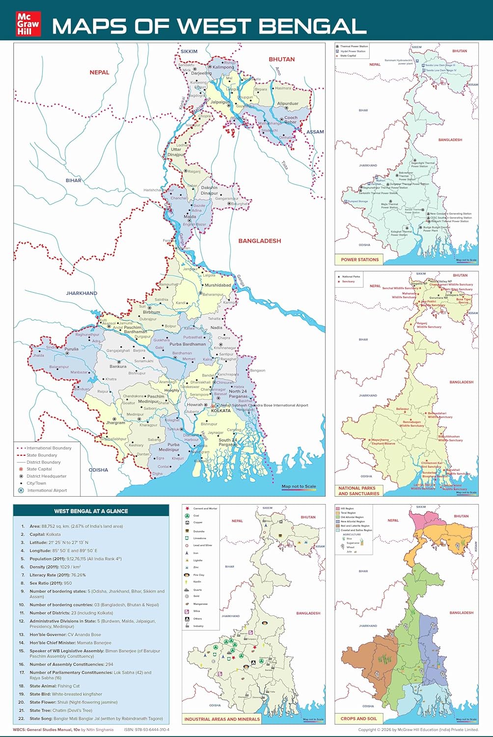 WBCS General Studies Manual [For Preliminary & Main Examinations]2026 (English Version) 10th Edition