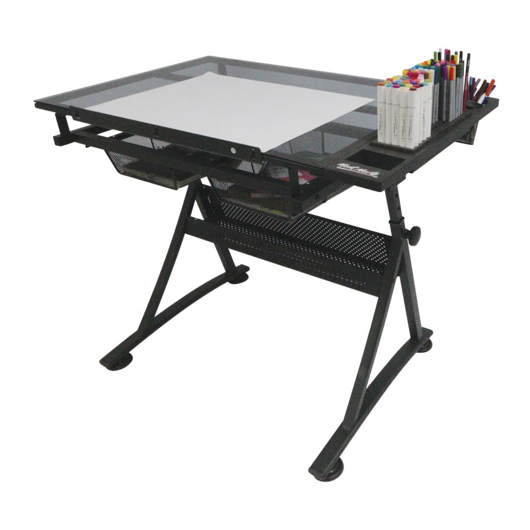 Mont Marte Adjustable Creative Art Station Desk with Storage - Retail Maharaj