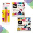 Mont Marte Dual Tip Fabric Marker Sets for Creative Textile Designs - Retail Maharaj