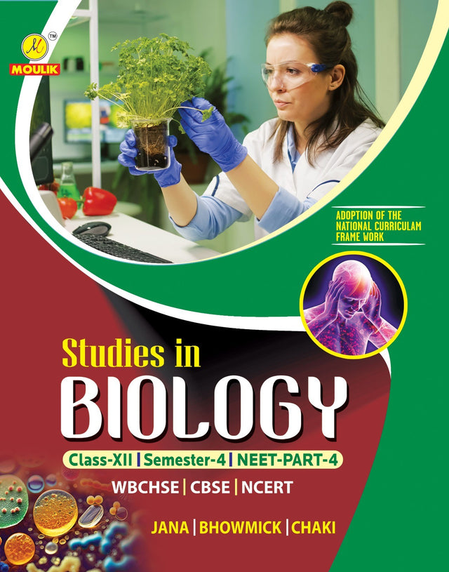 Studies In Biology Class-12, (Wbchse,neet-4,Sem-4,cbse) New Syllabus,ncert (English Version) - Retail Maharaj