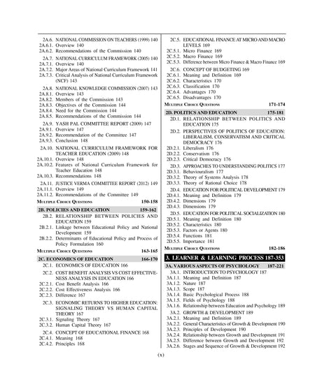ERDRCs NTA-UGC-NET/SET EDUCATION (Paper-2) - Retail Maharaj