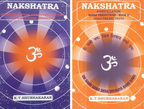 Nakshatra - Constellation Based Predictions (2 Volume set) [English] - Retail Maharaj