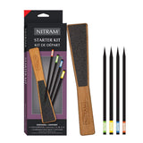 Nitram Starter Kit for Charcoal Drawing and Sketching - Retail Maharaj