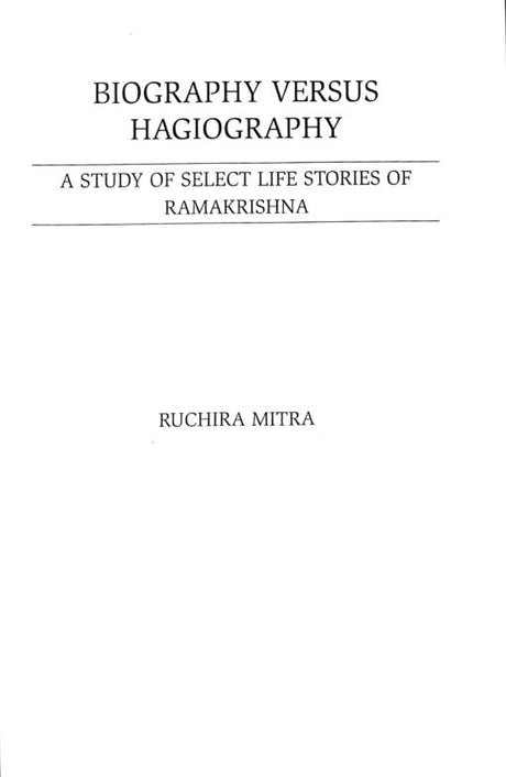 Biography Versus Hagiography - Retail Maharaj