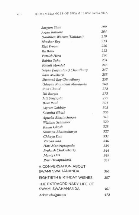 Remembrances of Swami Swahananda Reflections on Greatness - Retail Maharaj