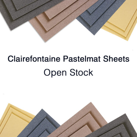 Clairefontaine Pastelmat Sheets 360 GSM Professional Pastel Paper Pack of 5 - Retail Maharaj