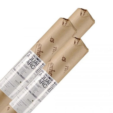 Arches Cold Press Watercolour Paper Roll 300 GSM Natural White 113 cm x 9.14 Meter - Retail Maharaj
