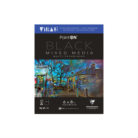 Clairefontaine Paint On Mixed Media Pad 250 GSM – 6 x 8 Inch - Retail Maharaj