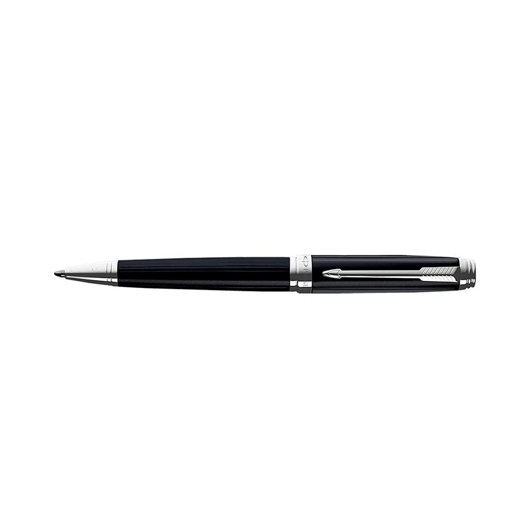 Parker Ambient Lacque Black Chrome Trim Ballpoint Pen