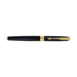 Parker Aster Lacque Black Gold Trim Rollerball Pen