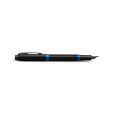 Parker IM Professional Marine Blue Black Trim Medium Fountain Pen