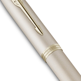 Parker IM Professional Monochrome Champagne Trim Ballpoint Pen