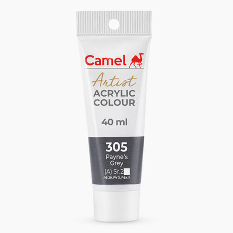 Camel Artist Acrylic Colours (Individual Tube of 40ml) - Retail Maharaj