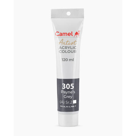 Camel Artist Acrylic Colours (Individual Tube of 120ml) - Retail Maharaj