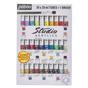 Pebeo Studio Acrylics High Viscosity Sets
