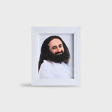 Photo Frame  – 4 x 5 Inch Premium Frame featuring Gurudev Sri Sri Ravi Shankar, available in Black, White, Cream, Gold, and Black & White colors.