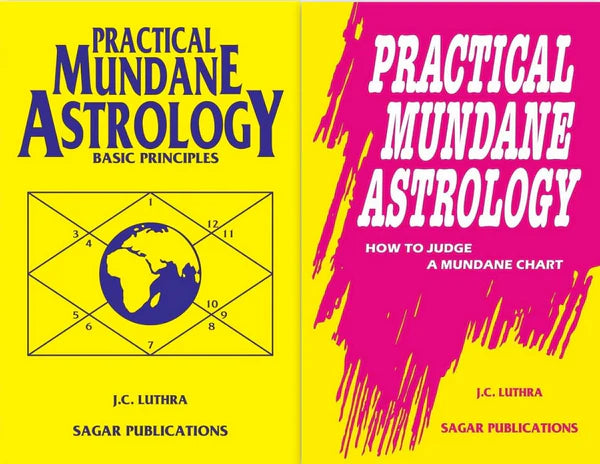 Practical Mundane Astrology (2 Volume Set) [English] By J C Luthra - Retail Maharaj