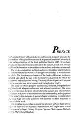 An Analytical Study of English Lyrics and Sonnets (English Version)