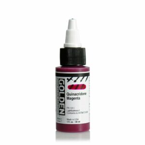 Golden High Flow Acrylic Paint 30ml Professional Fluid Acrylic for Artists