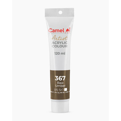 Camel Artist Acrylic Colours (Individual Tube of 120ml) - Retail Maharaj