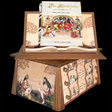 Valmiki’s Ramayana 3-Volume Book Set With Wooden Hut - Retail Maharaj